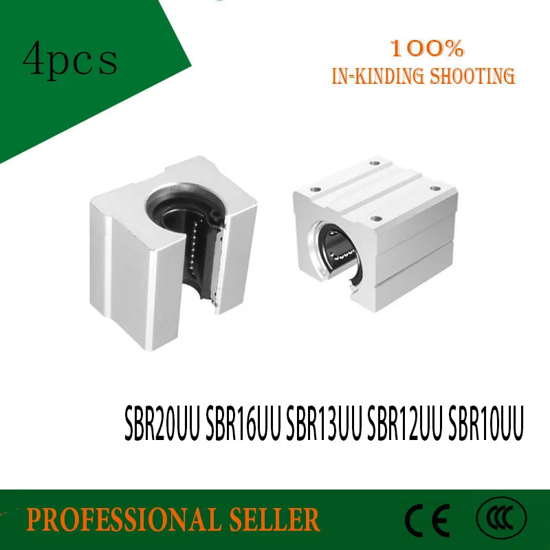 4 шт. SBR20UU SBR16UU SBR13UU SBR12UU SBR10UU Линейный подшипник открытый подшипник скользящий блок CNC часть линейная скользящая направляющая
4 шт. SBR20UU SBR16UU SBR13UU SBR12UU SBR10UU Линейный подшипник открытый подшипник скользящий блок CNC часть линейная скользящая направляющая