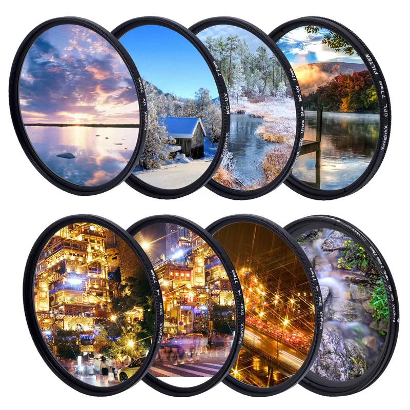 KnightX UV CPL ND Star Camera Lens variable Neutral Density Filter For canon sony nikon 49 52 55 58 62 67 77 mm colse up Macro
KnightX UV CPL ND Star Camera Lens variable Neutral Density Filter For canon sony nikon 49 52 55 58 62 67 77 mm colse up Macro