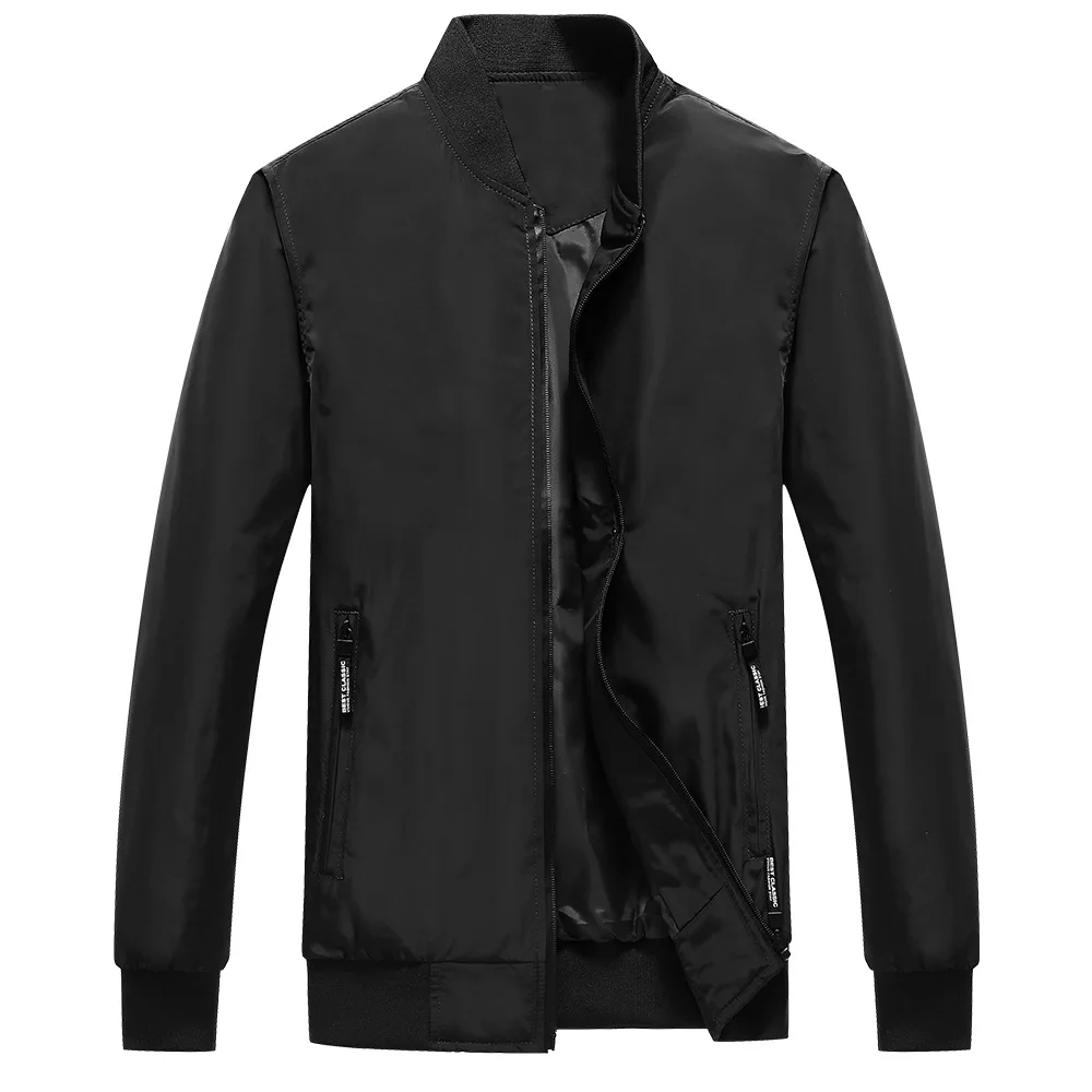 New Arrivals Spring Autumn Men's Jackets Fashion Stand Collar Coat Men Slim Bomber Jacket Coat Man Baseball uniform Coat Male
New Arrivals Spring Autumn Men's Jackets Fashion Stand Collar Coat Men Slim Bomber Jacket Coat Man Baseball uniform Coat Male