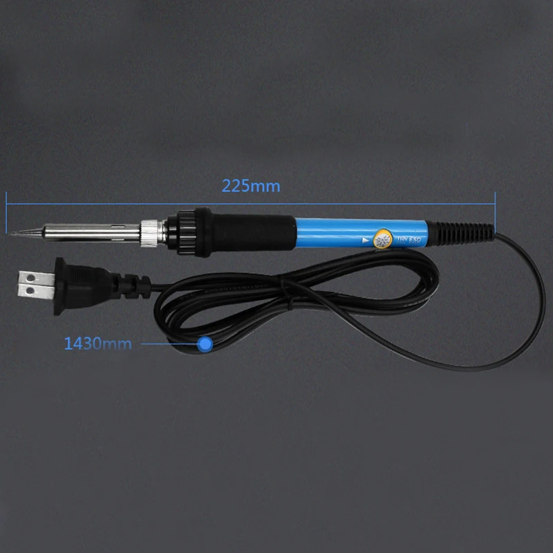 7Pcs 60W Electric Adjustable Temperature Soldering Iron Welding Gun Heat Pencil Kit Electric Soldering Irons
7Pcs 60W Electric Adjustable Temperature Soldering Iron Welding Gun Heat Pencil Kit Electric Soldering Irons