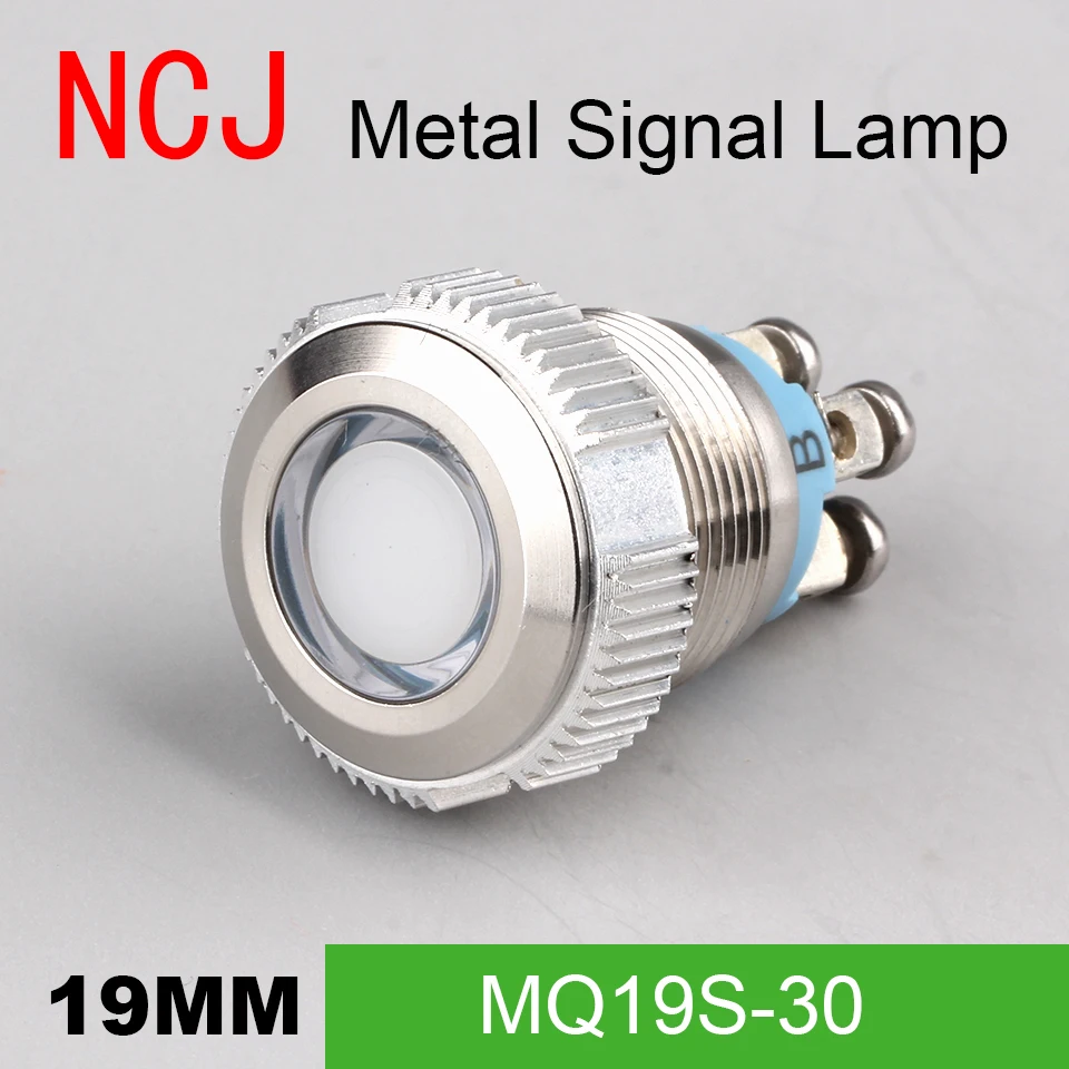 NCJ 19mm Metal LED Signal lamp Indicator pilot Warning light Signalization boat car panel dashboard 3V 6V 12V 24V 110V 220V
NCJ 19mm Metal LED Signal lamp Indicator pilot Warning light Signalization boat car panel dashboard 3V 6V 12V 24V 110V 220V