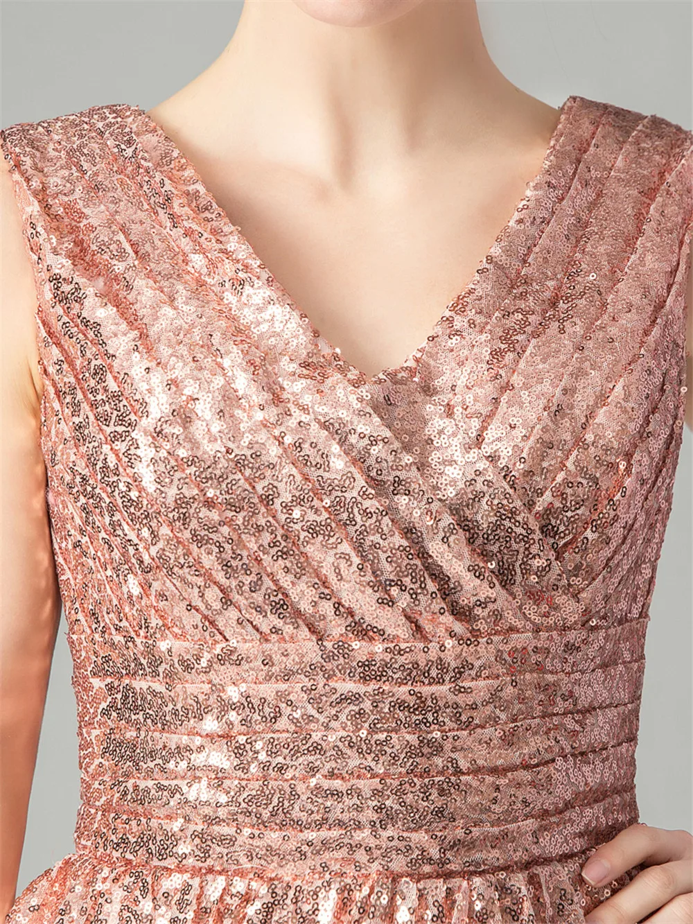 Women's long evening dress plus size V neck sleeveless sequined formal prom event dress pink sexy cocktail wedding party dress
Women's long evening dress plus size V neck sleeveless sequined formal prom event dress pink sexy cocktail wedding party dress
