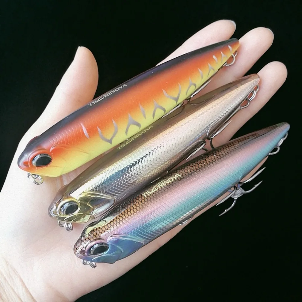 TSURINOYA 3pcs 110mm/20.5g Stick Fishing Lure Floating Pencil Longcast Shad Minnow 3D Eyes Artificial Bait Bass
TSURINOYA 3pcs 110mm/20.5g Stick Fishing Lure Floating Pencil Longcast Shad Minnow 3D Eyes Artificial Bait Bass