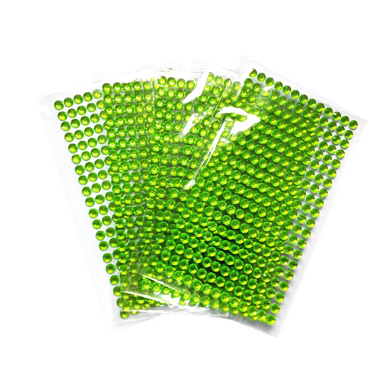 5 sets/bag 6mm kids toys Kindergarten Rhinestone Stickers Acrylic green crystal Self Adhesive Hair Wall Furniture decoration
5 sets/bag 6mm kids toys Kindergarten Rhinestone Stickers Acrylic green crystal Self Adhesive Hair Wall Furniture decoration