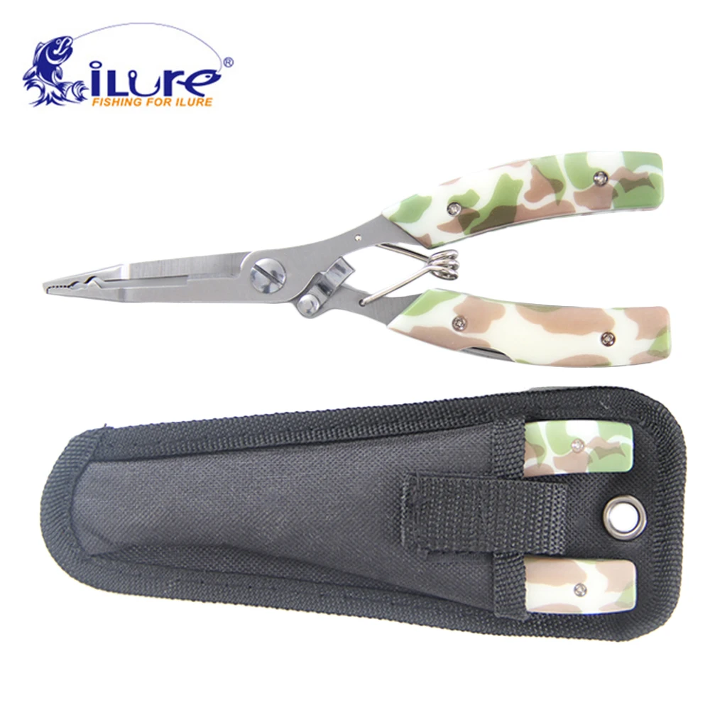 Free Shipping ILURE Stainless Steel Fishing Plier Scissors With Knife Braid Line Cutter Fishing Tool Hook Mover
Free Shipping ILURE Stainless Steel Fishing Plier Scissors With Knife Braid Line Cutter Fishing Tool Hook Mover