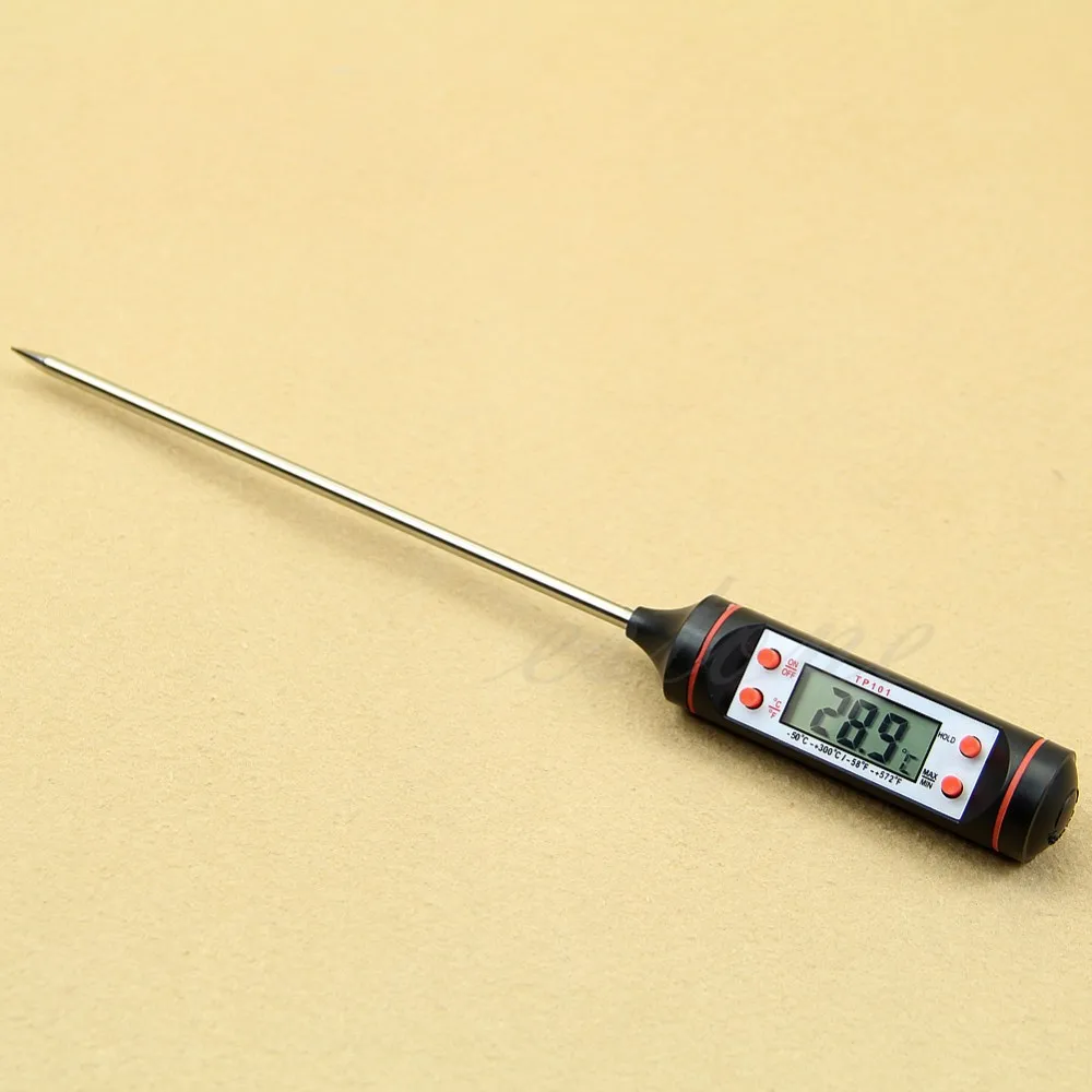 12 Pcs House Convenient Digital Food Thermometer,Probe Meat Kitchen BBQ Selectable Sensor Cooking Thermometer Drop Shipping
12 Pcs House Convenient Digital Food Thermometer,Probe Meat Kitchen BBQ Selectable Sensor Cooking Thermometer Drop Shipping