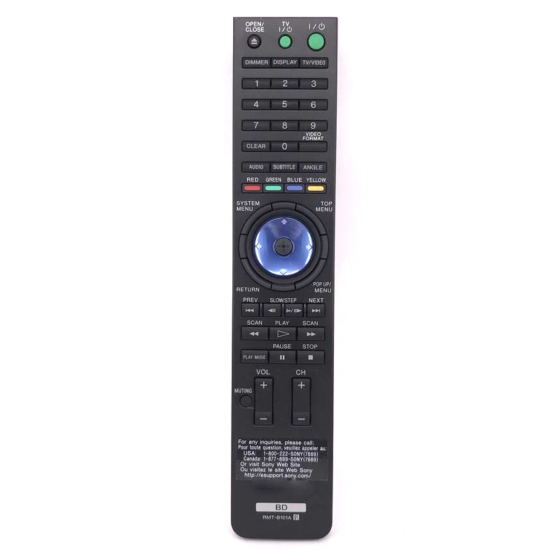 New Original RMT-B101A DVD Player Remote Control Fit For Sony BDPS1 BDPS2000ES BDPS200ES BDPS300 BDPS301 BDPS500
New Original RMT-B101A DVD Player Remote Control Fit For Sony BDPS1 BDPS2000ES BDPS200ES BDPS300 BDPS301 BDPS500