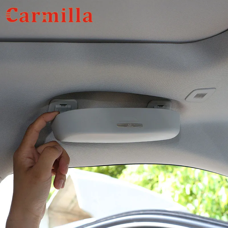 Чехол Carmilla для хранения автомобильных солнцезащитных очков футляр держатель Toyota