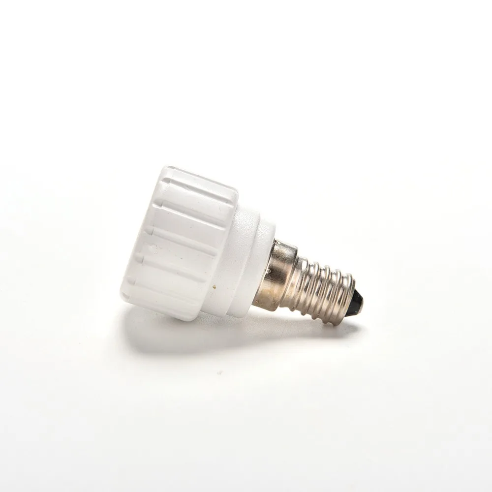 

1pc E14 to GU10 LED Light Bulb Adapter Converter Holder Lamp Holder Converters Lamp Base Converters