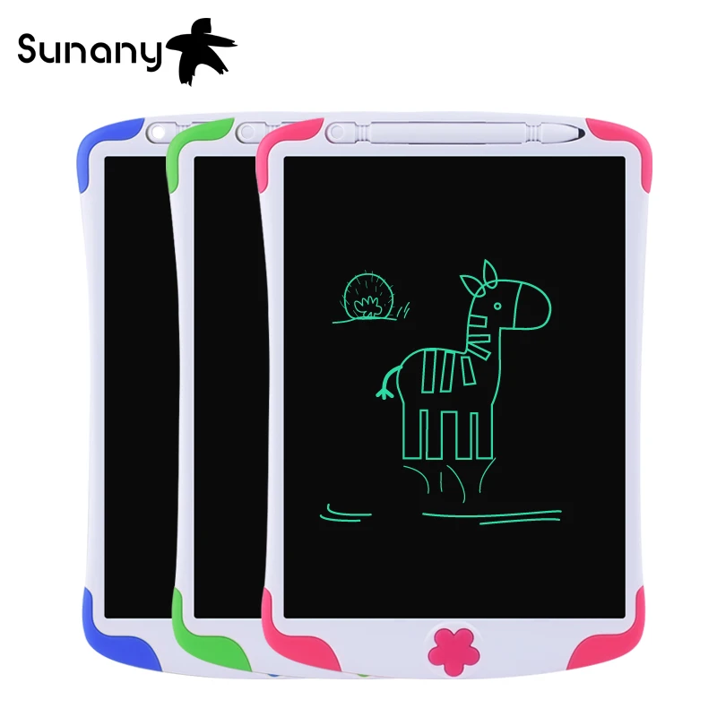 ЖК планшет для рисования Sunany10 дюймов с ручкой ультратонкая доска электронный