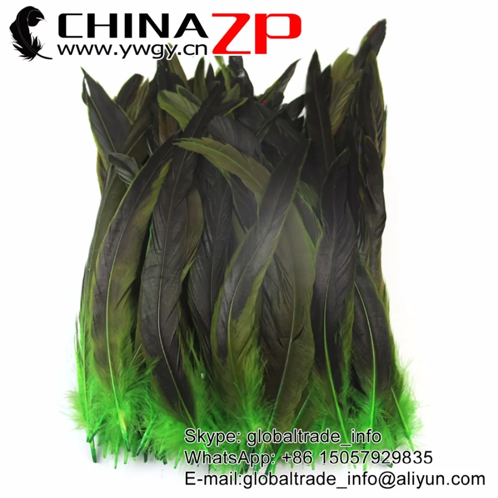 NO.1 Supplier CHINAZP Factory 100pcs/lot 25-30cm(10-12inch) Length DIY Decoration Part Dyed Green Rooster Tail Feathers
NO.1 Supplier CHINAZP Factory 100pcs/lot 25-30cm(10-12inch) Length DIY Decoration Part Dyed Green Rooster Tail Feathers