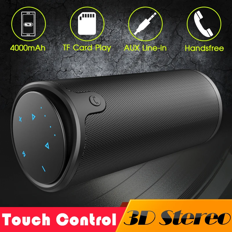 ZEALOT S8 3D Stereo Portable Bluetooth Speaker Wireless Subwoofer Touch Control TF Card AUX Play With Microphone
ZEALOT S8 3D Stereo Portable Bluetooth Speaker Wireless Subwoofer Touch Control TF Card AUX Play With Microphone
