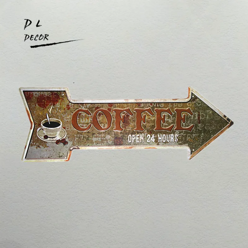DL-coffee open 24hours classic arrow iron painting coffee cake restaurant wall art decorations
DL-coffee open 24hours classic arrow iron painting coffee cake restaurant wall art decorations