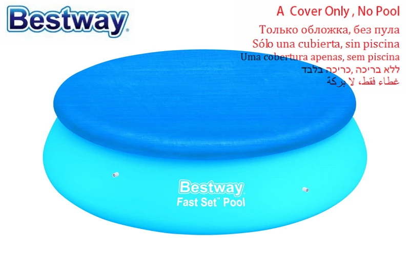 Only Cover!58033 Bestway Swimming Pool Cover Plastic Cover Rain/Leaf Protector Pool Drying Cloth Swimming Basin Lid No Pool!
Only Cover!58033 Bestway Swimming Pool Cover Plastic Cover Rain/Leaf Protector Pool Drying Cloth Swimming Basin Lid No Pool!
