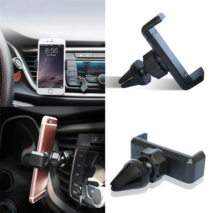 Junhom Auto Black Car Air Vent Mount Cradle Holder Stand For Mobile Smart Cell Phone GPS
Junhom Auto Black Car Air Vent Mount Cradle Holder Stand For Mobile Smart Cell Phone GPS