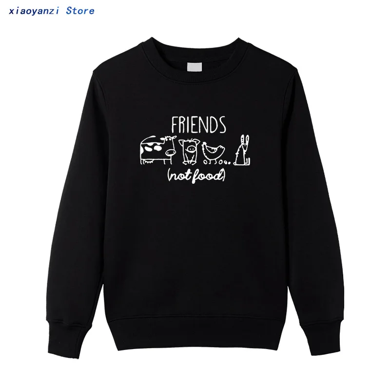 2021 Vegetarian men Animal Lover Statement sweatshirts Animal Rights Activism Friends Not Food pullovers Graphic hoodies
2021 Vegetarian men Animal Lover Statement sweatshirts Animal Rights Activism Friends Not Food pullovers Graphic hoodies