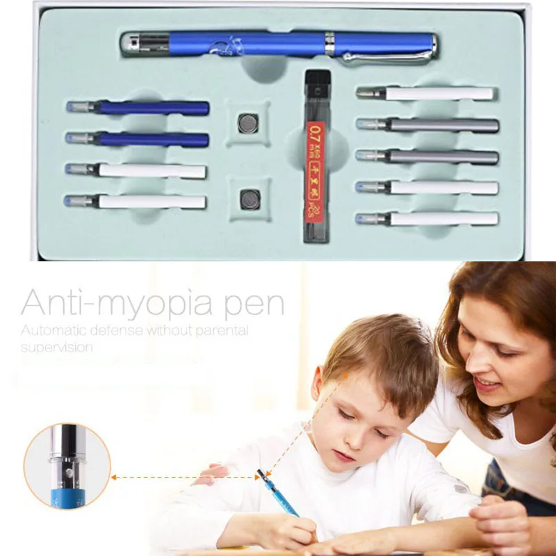 Anti-Myopia Pen Corrective Intelligent Multi-Function Electronic Eyes Pen Infrared Distance Sensor For Posture Correction
Anti-Myopia Pen Corrective Intelligent Multi-Function Electronic Eyes Pen Infrared Distance Sensor For Posture Correction