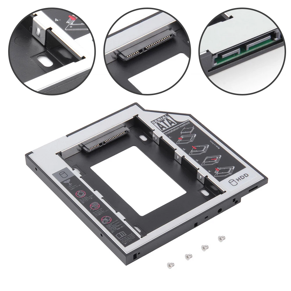 Универсальный жесткий диск Bay 2,5 2-го 9,5 мм Ssd Hd SATA, жесткий диск HDD Caddy Adapter Bay для Cd Dvd Rom Optical Bay
Универсальный жесткий диск Bay 2,5 2-го 9,5 мм Ssd Hd SATA, жесткий диск HDD Caddy Adapter Bay для Cd Dvd Rom Optical Bay