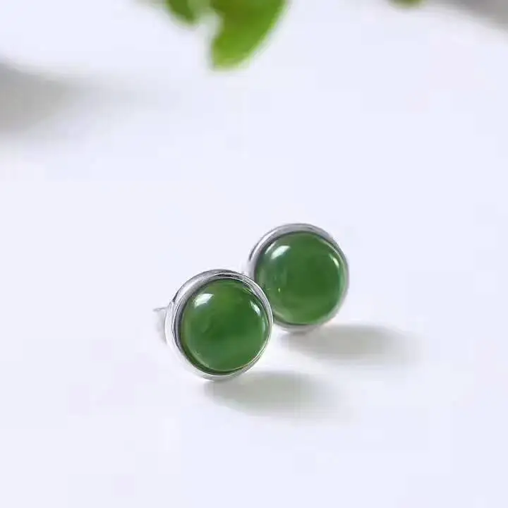 Серьги-гвоздики из натурального зеленого яшмы, серебро 925 пробы, серьги с натуральными драгоценными камнями, Милые простые круглые женские ...
Серьги-гвоздики из натурального зеленого яшмы, серебро 925 пробы, серьги с натуральными драгоценными камнями, Милые простые круглые женские ...