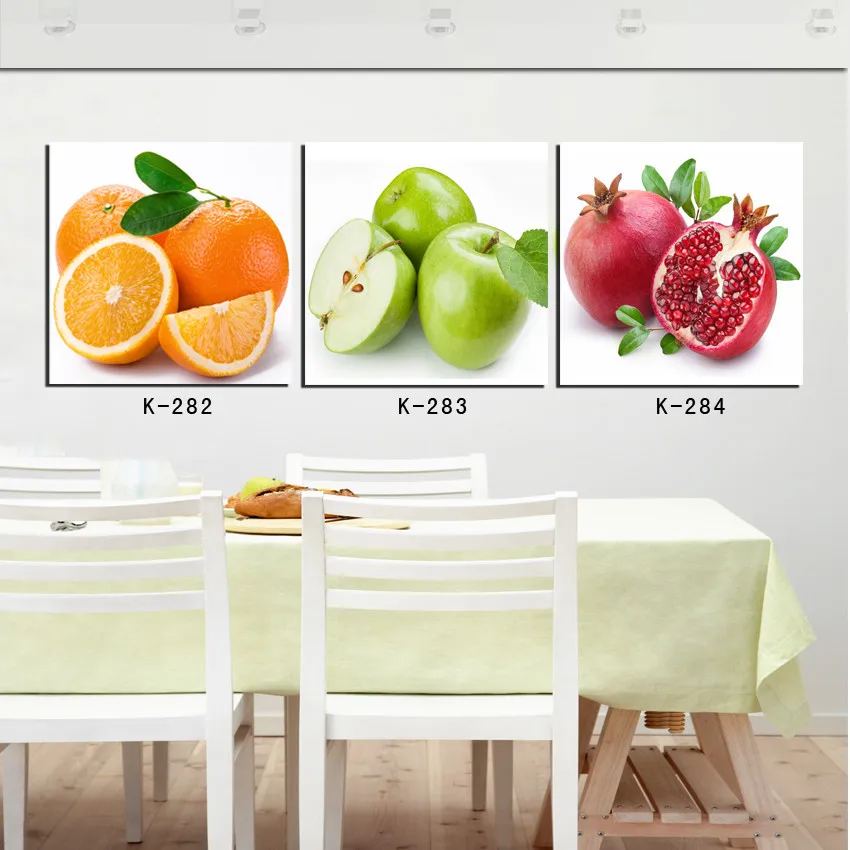 ALMUDENA Fruit Kitchen Dinning Wall Decorative Pictures Apple Orange Pomegranate Modern Print Oil Painting 3 Panel No Framed
ALMUDENA Fruit Kitchen Dinning Wall Decorative Pictures Apple Orange Pomegranate Modern Print Oil Painting 3 Panel No Framed