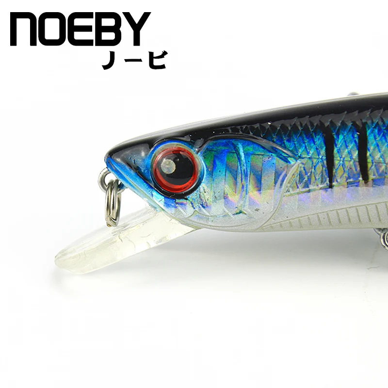 NOEBY 1 Pcs Fishing Lure 150mm/23g 0-1.5m Floating Super Real Fish Minnow Lures Fishing Bait VMC Hooks Colorful 3D Eyes NBL 9142
NOEBY 1 Pcs Fishing Lure 150mm/23g 0-1.5m Floating Super Real Fish Minnow Lures Fishing Bait VMC Hooks Colorful 3D Eyes NBL 9142