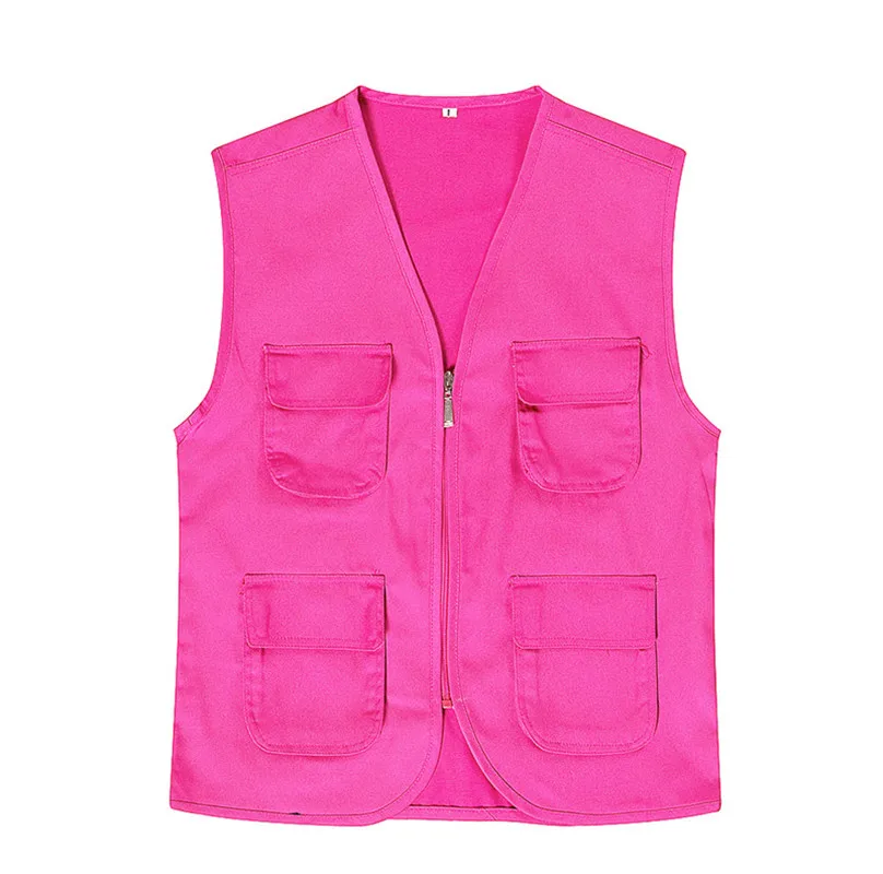 Custom embroidery logo Volunteer vest promotion worker uniform printing text or logo work wear
Custom embroidery logo Volunteer vest promotion worker uniform printing text or logo work wear