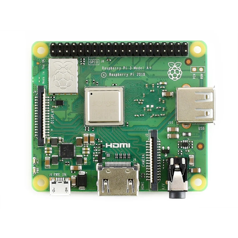 Новый Raspberry Pi 3 Model A + RPI 3 A plus с 512 Мб ARM 1,4 ГГц ARM Cortex-A53, поддержка Wi-Fi 2,4 ГГц и Bluetooth 4,2
Новый Raspberry Pi 3 Model A + RPI 3 A plus с 512 Мб ARM 1,4 ГГц ARM Cortex-A53, поддержка Wi-Fi 2,4 ГГц и Bluetooth 4,2