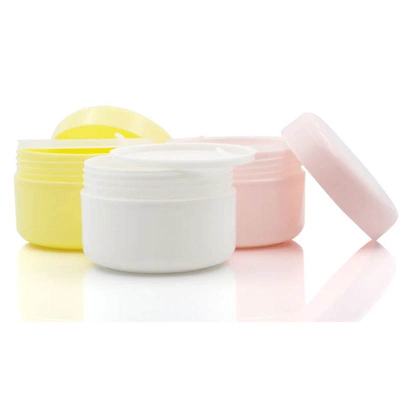 Free shipping 40pcs/lot 50ML 50G PP Empty Plastic Cosmetic Jar With Screw Cap Inner Lid, Sample Makeup Jar ,Mask Container
Free shipping 40pcs/lot 50ML 50G PP Empty Plastic Cosmetic Jar With Screw Cap Inner Lid, Sample Makeup Jar ,Mask Container