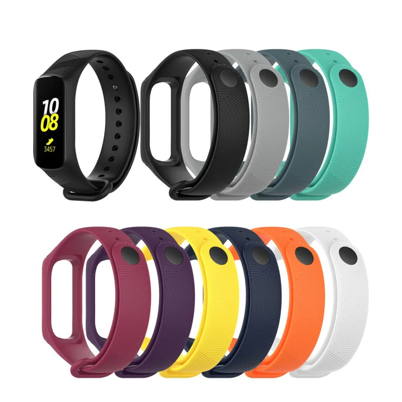 Мягкий силиконовый ремешок для часов на замену samsung Galaxy Fit E R375 дышащие умные часы