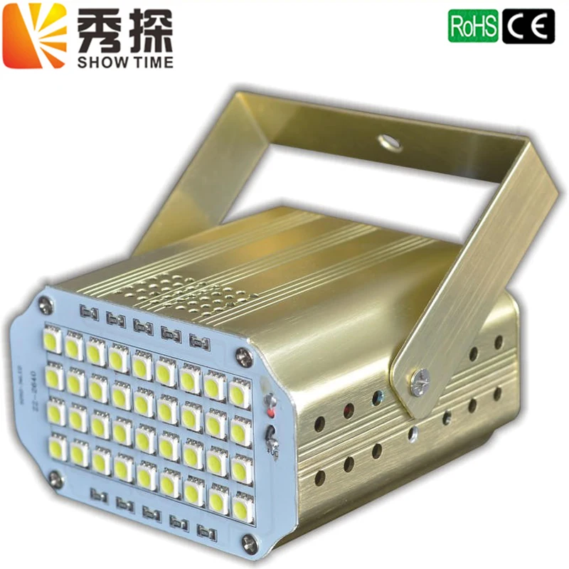 High Brightness 36 LED Strobe Plastic Light Auto Voice Control Mode Adjustable Flash Speed Control RGB 36pcs SMD5050 DJ strobo
High Brightness 36 LED Strobe Plastic Light Auto Voice Control Mode Adjustable Flash Speed Control RGB 36pcs SMD5050 DJ strobo