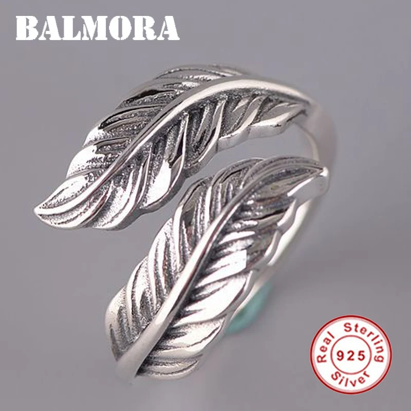 Женское винтажное Открытое кольцо BALMORA, классическое кольцо из стерлингового серебра 925 пробы с перьями, подарочное Ювелирное Украшение
Женское винтажное Открытое кольцо BALMORA, классическое кольцо из стерлингового серебра 925 пробы с перьями, подарочное Ювелирное Украшение