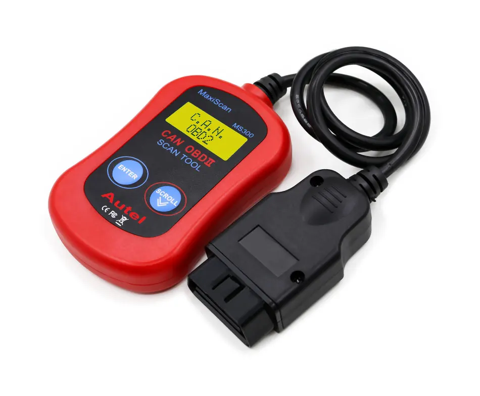 Новый автомобильный диагностический считыватель кодов Maxiscan MS300 OBDII OBD2 CAN MS 300