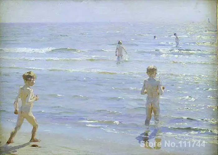 Boys Bathing by Peder Severin Kroyer oil painting reproduction High quality Hand painted
Boys Bathing by Peder Severin Kroyer oil painting reproduction High quality Hand painted