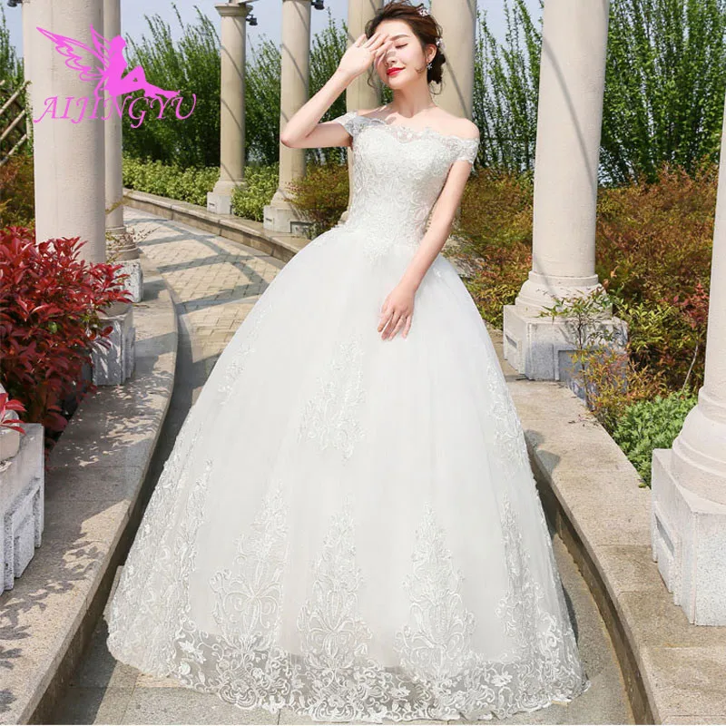 AIJINGYU 2021 custom made Customized new hot selling cheap ball gown lace up back formal bride dresses wedding dress WU244
AIJINGYU 2021 custom made Customized new hot selling cheap ball gown lace up back formal bride dresses wedding dress WU244