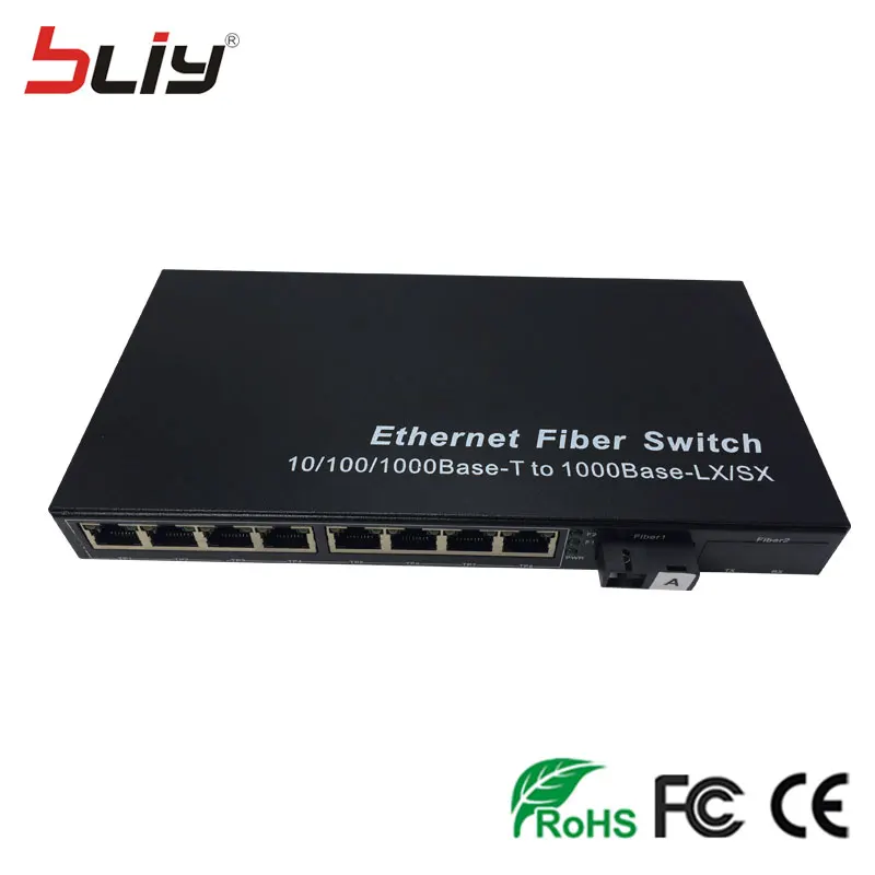 Гигабитный Волоконно-Оптический ethernet коммутатор Bliy 1G8E, 1 оптоволоконный порт, 8 портов rj45, гигабитный многорежимный одноволоконно-оптически...
Гигабитный Волоконно-Оптический ethernet коммутатор Bliy 1G8E, 1 оптоволоконный порт, 8 портов rj45, гигабитный многорежимный одноволоконно-оптически...