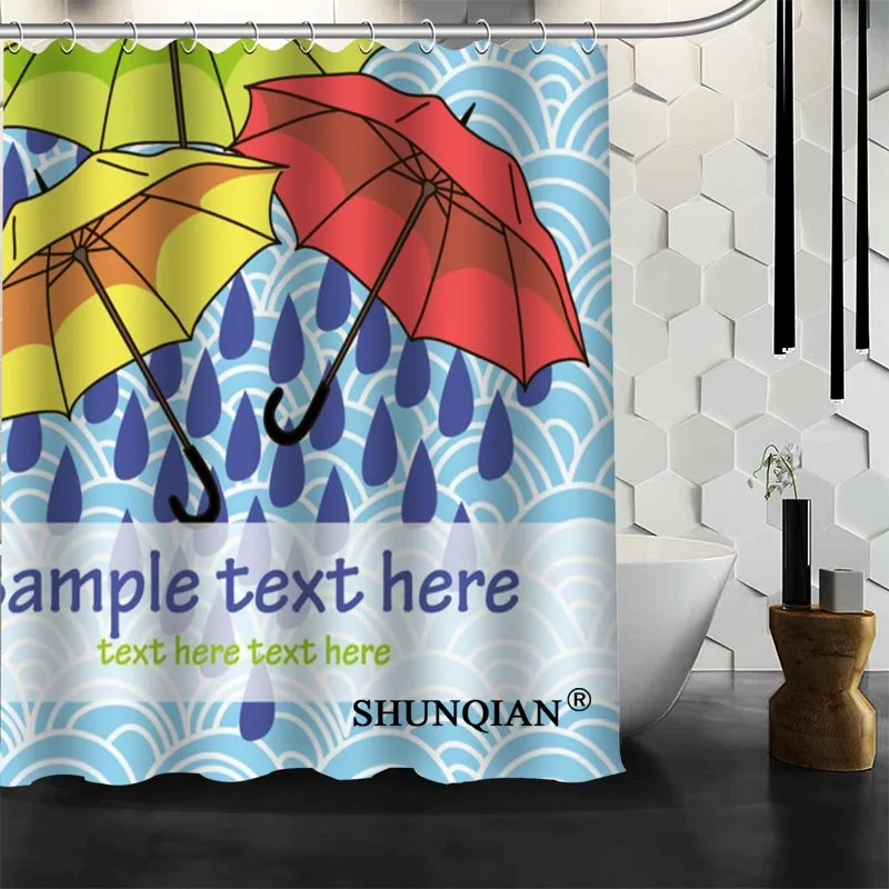 Custom Umbrella Shower Curtain 12 Hooks For The Bathroom High Quality Polyester Fabric Bath Curtain 3D Printing
Custom Umbrella Shower Curtain 12 Hooks For The Bathroom High Quality Polyester Fabric Bath Curtain 3D Printing