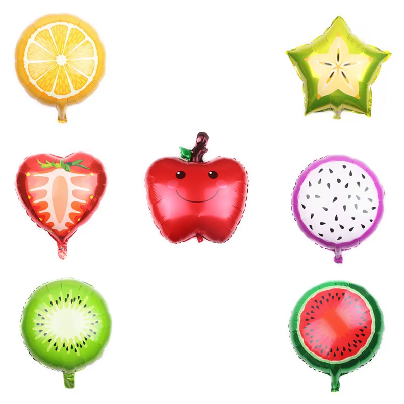 50PC 18-inch Fruit Orange dragon fruit kiwi apple balloon Aluminum Helium balloons birthday party decorations kids toys globos
50PC 18-inch Fruit Orange dragon fruit kiwi apple balloon Aluminum Helium balloons birthday party decorations kids toys globos