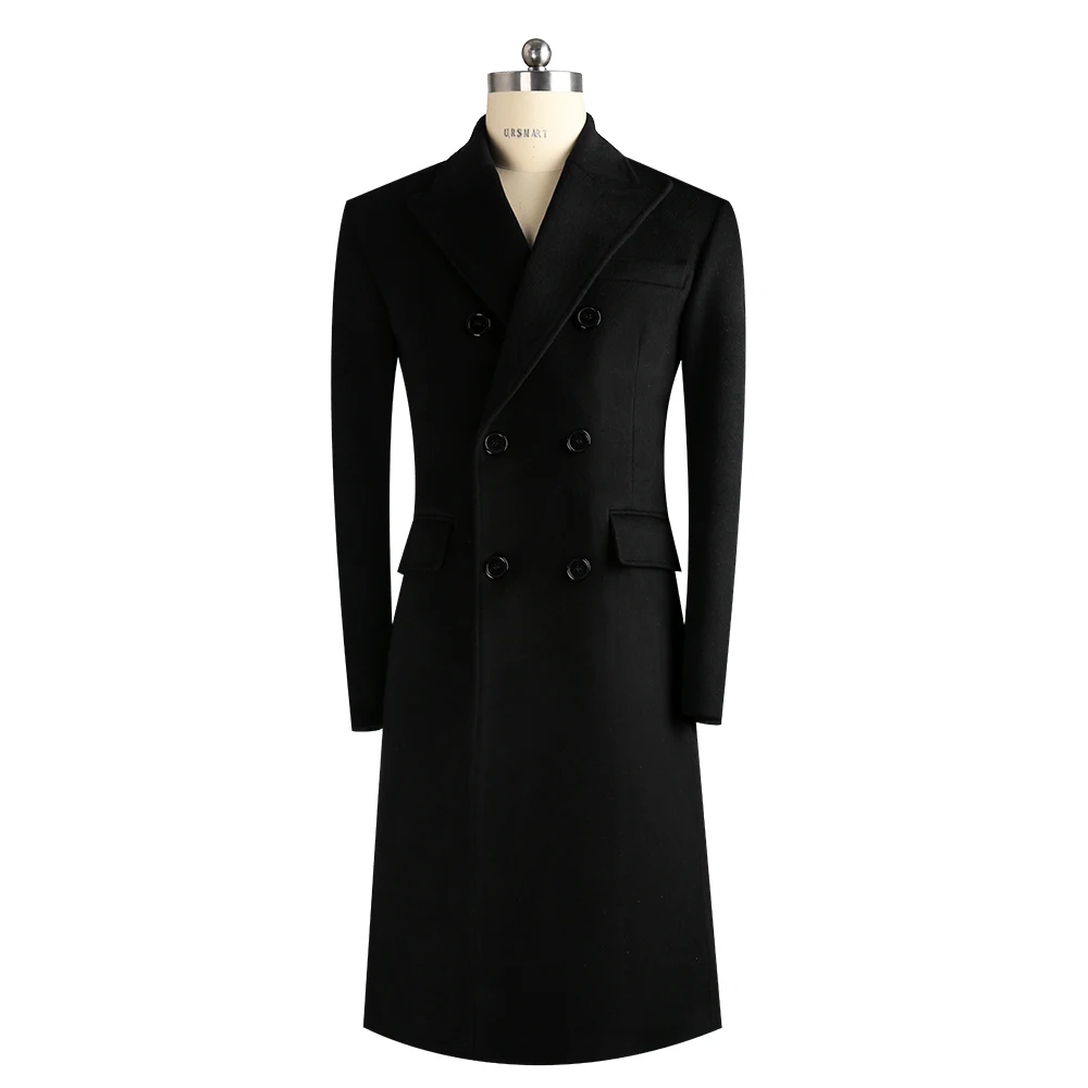 URSMARTAuthentic long wool coat men's double-breasted business men's coat British fashion coat men's fashion
URSMARTAuthentic long wool coat men's double-breasted business men's coat British fashion coat men's fashion
