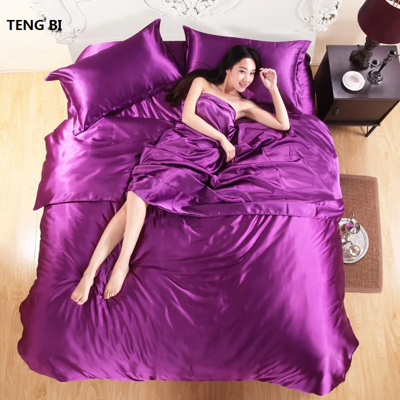 Juwenin Home 100% pure satin silk bedding set, bed set,bedclothes,duvet cover flat sheet pillowcases Wholesale
Juwenin Home 100% pure satin silk bedding set, bed set,bedclothes,duvet cover flat sheet pillowcases Wholesale