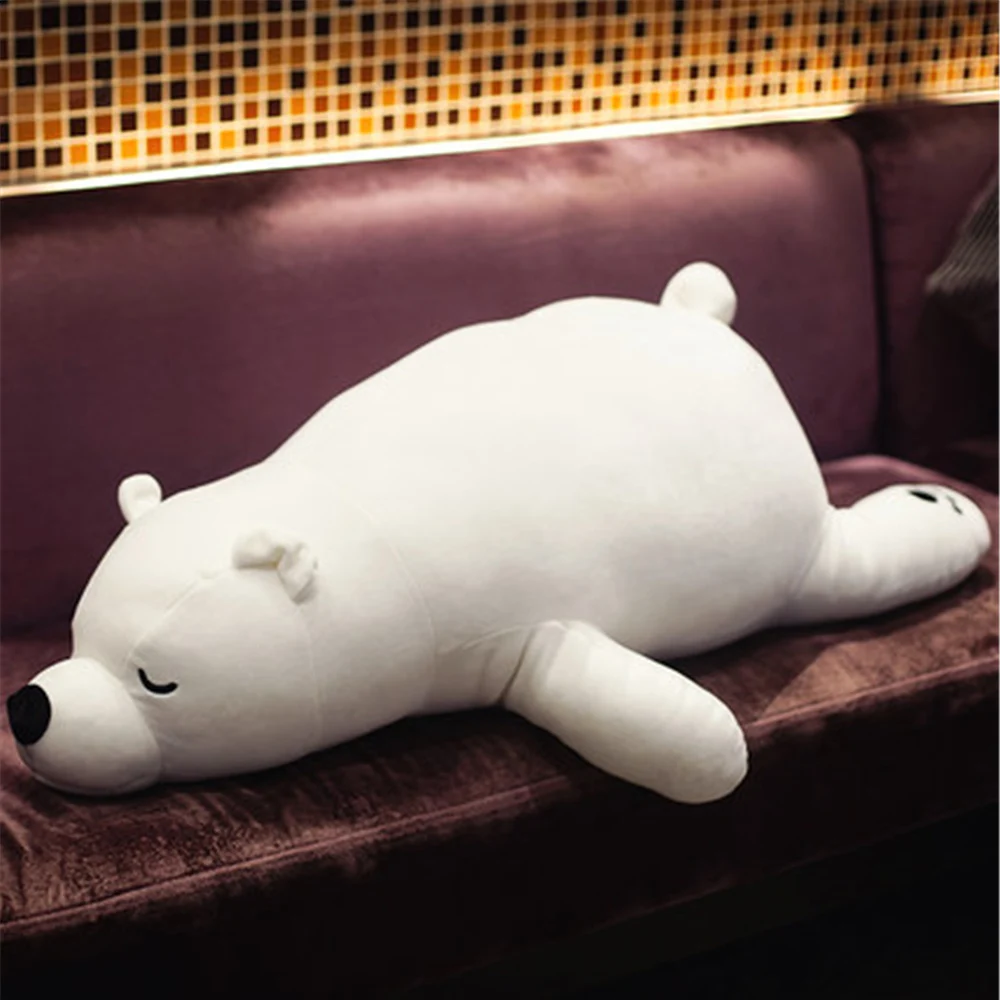 Fancytrader Big Pop Soft Plush Polar Bear Toy Cuddly Stuffed Large Lying Bears White Brown Pillow Doll 100cm 39inch
Fancytrader Big Pop Soft Plush Polar Bear Toy Cuddly Stuffed Large Lying Bears White Brown Pillow Doll 100cm 39inch