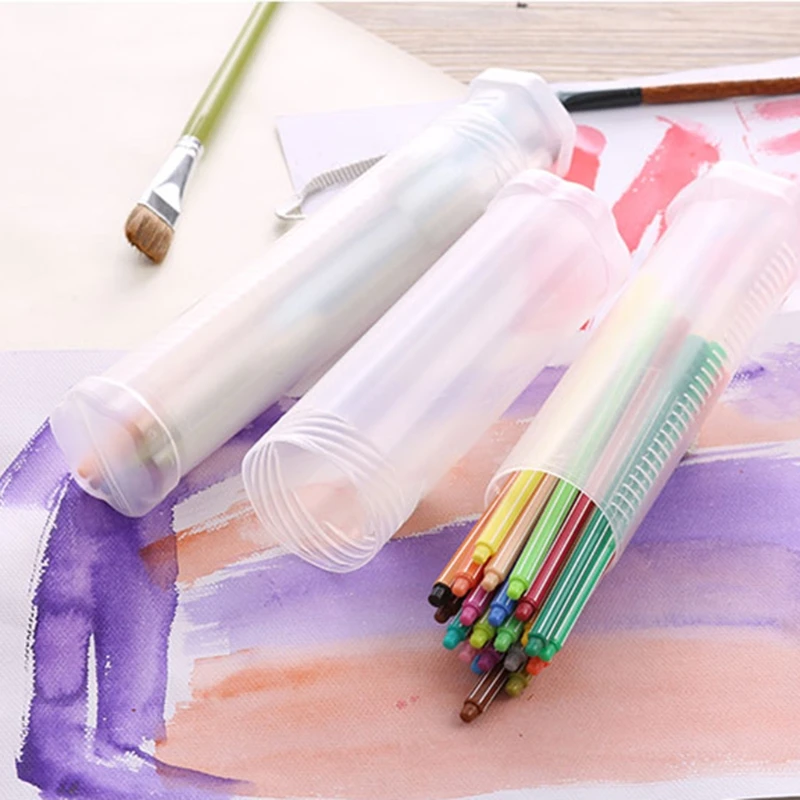 Slim Transparent Cylinder Pencil Case Adjustable Plastic Pen Holder Portable JUL-19A
Slim Transparent Cylinder Pencil Case Adjustable Plastic Pen Holder Portable JUL-19A