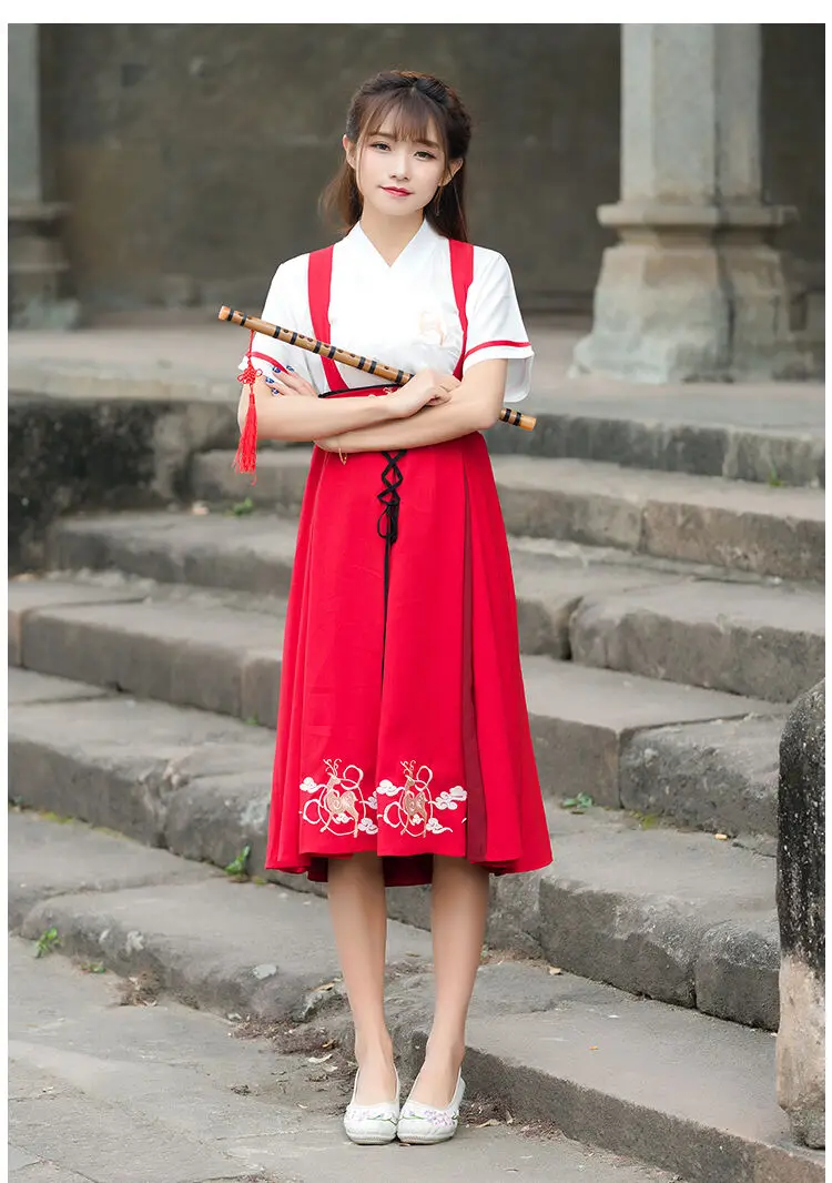 2020 New Fashion Chinese Ancient Traditional Hanfu Women Fusion Modern Hanbok Strap Dress Cosplay Halloween
2020 New Fashion Chinese Ancient Traditional Hanfu Women Fusion Modern Hanbok Strap Dress Cosplay Halloween