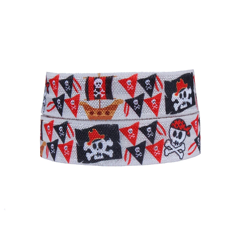 Flora Ribbons kids heat transfer foe ribbon, 5/8" skull patterns fold over elastic
Flora Ribbons kids heat transfer foe ribbon, 5/8" skull patterns fold over elastic