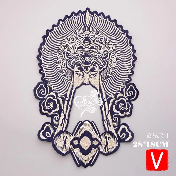 embroidery Chinese musk patches for jackets,faces badges for jeans,animals appliques A116
embroidery Chinese musk patches for jackets,faces badges for jeans,animals appliques A116