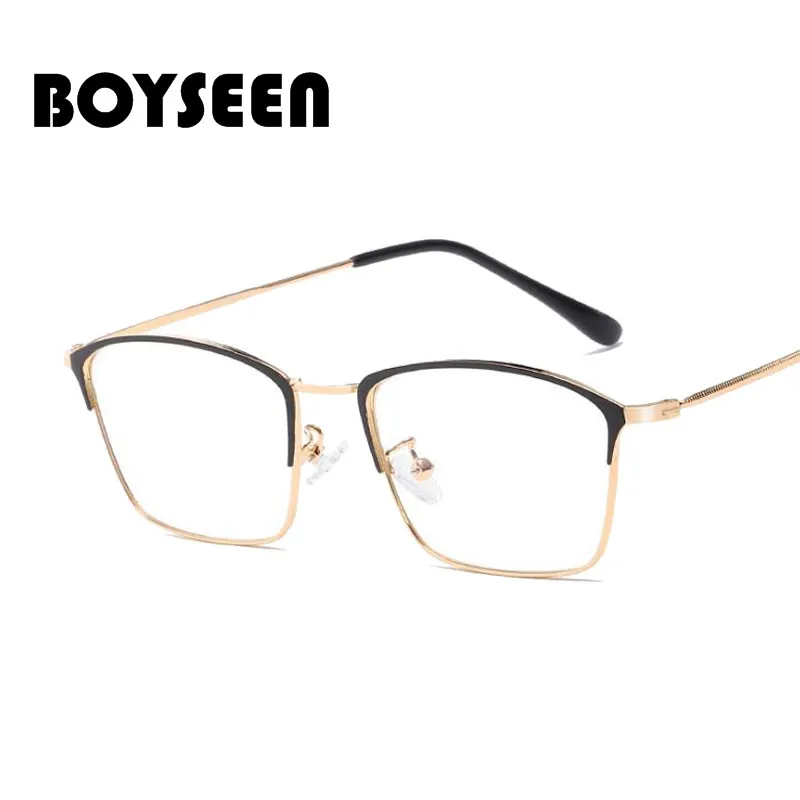 BOYSEEN Computer Glasses Transparent Eyeglasses for Women Men Spectacle Frame Oculos De Grau Fashion Clear Lens Workglass 9007
BOYSEEN Computer Glasses Transparent Eyeglasses for Women Men Spectacle Frame Oculos De Grau Fashion Clear Lens Workglass 9007