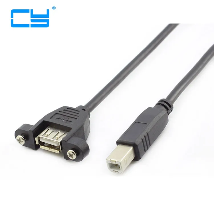 5PCS/lot Mini USB to USB-B Type Printer Extension Cable Male to Female Jack with Fixed Screw Hole 30cm 50cm 100cm
5PCS/lot Mini USB to USB-B Type Printer Extension Cable Male to Female Jack with Fixed Screw Hole 30cm 50cm 100cm