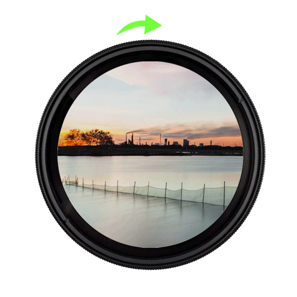 37 49mm 52mm 55mm 58mm 62mm 67mm 72mm 77mm 82mm 86 Variable Fader ND Filter Neutral Density ND2-400 Lens Filter for Canon Nikon
37 49mm 52mm 55mm 58mm 62mm 67mm 72mm 77mm 82mm 86 Variable Fader ND Filter Neutral Density ND2-400 Lens Filter for Canon Nikon