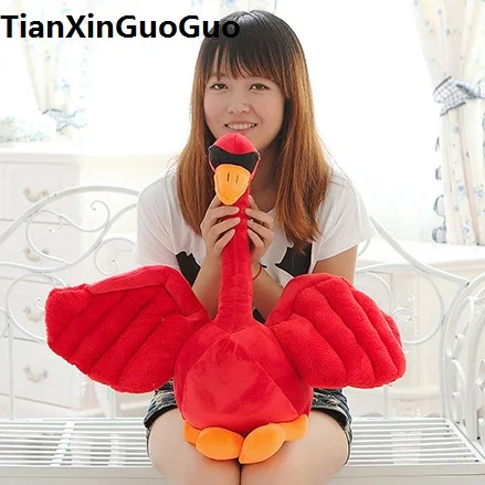 lovely cartoon swan large 55cm red swan plush toy soft throw pillow birthday gift w2002
lovely cartoon swan large 55cm red swan plush toy soft throw pillow birthday gift w2002