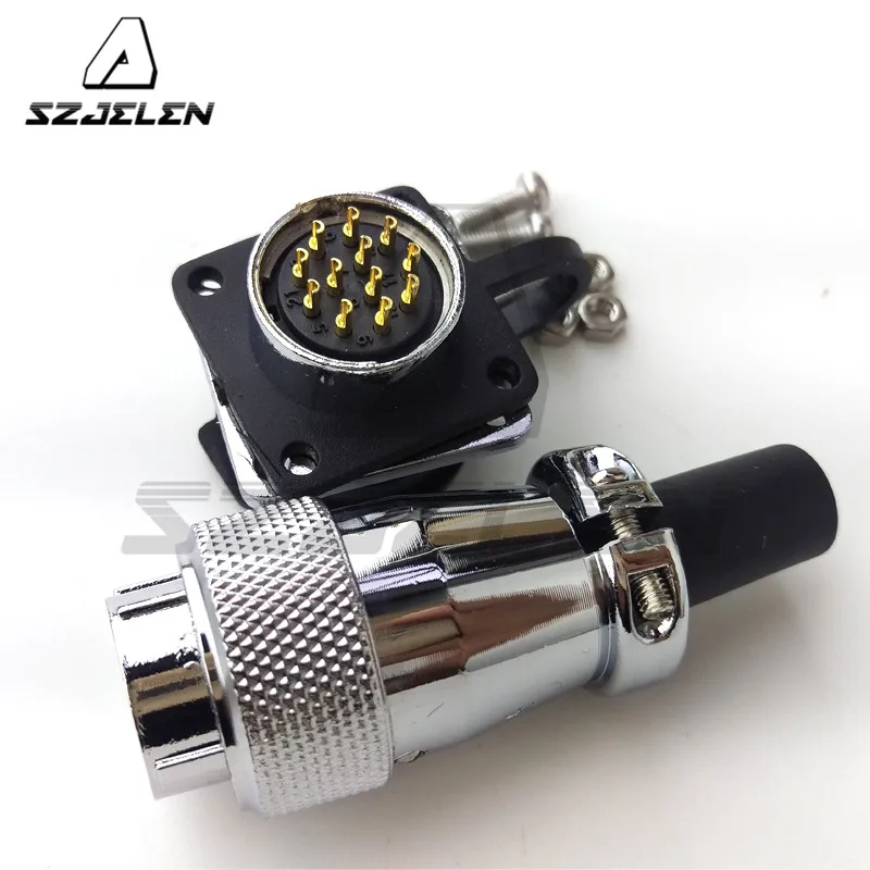 SZJELEN WS20 waterproof connector 12pin plug socket,LED power Male and female connectors, Automotive Connectors
SZJELEN WS20 waterproof connector 12pin plug socket,LED power Male and female connectors, Automotive Connectors
