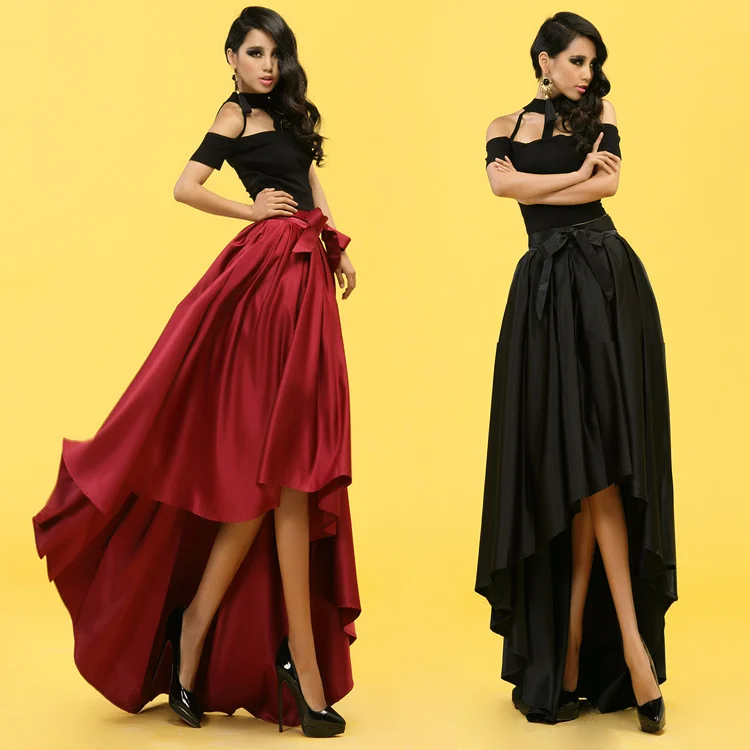 Top Fasion Hot Sale None Solid Satin Microfiber Knee-length Ball Gown Fashion Long Skirts for Girls Skirt
Top Fasion Hot Sale None Solid Satin Microfiber Knee-length Ball Gown Fashion Long Skirts for Girls Skirt